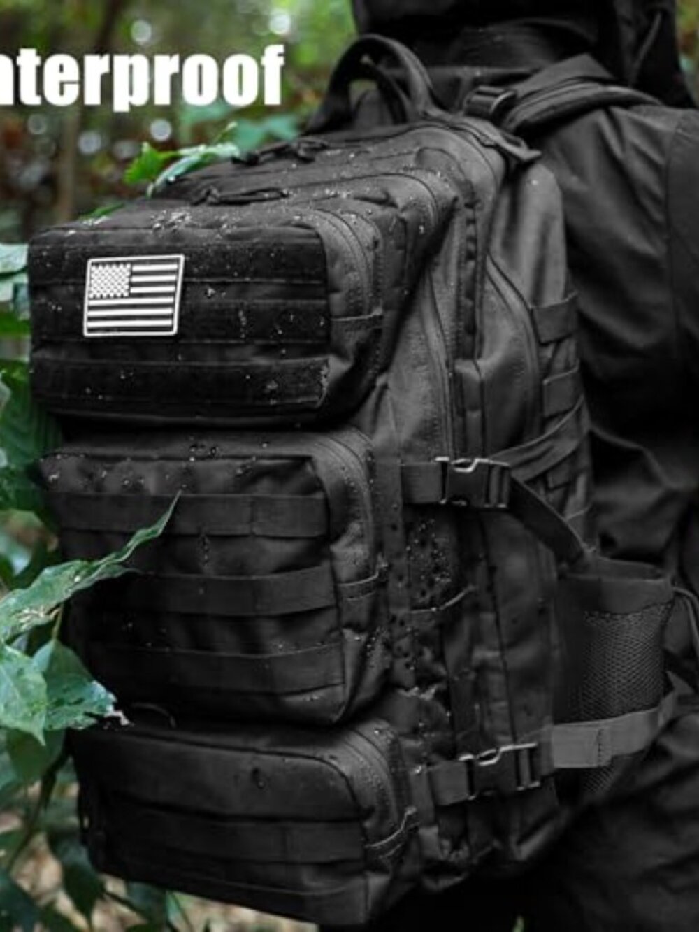 50L Military Tactical Backpack Large Day Backpack - Picture 3 of 6